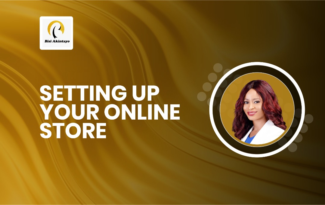 Setting up your online store